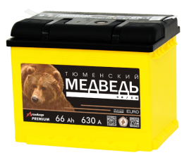 АКБ ТЮМЕНЬ 66А Медведь п/п