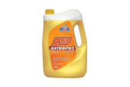 АНТИФРИЗ AGA желтый -65С 5 кг.