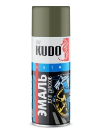 КУДО-5204 КРАСКА АЭРОЗОЛЬ ДЛЯ ДИСКОВ (болотная)