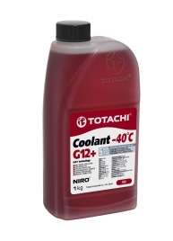 АНТИФРИЗ TOTACHI NIRO COOLANT G12+ 1кг красный (готовый)